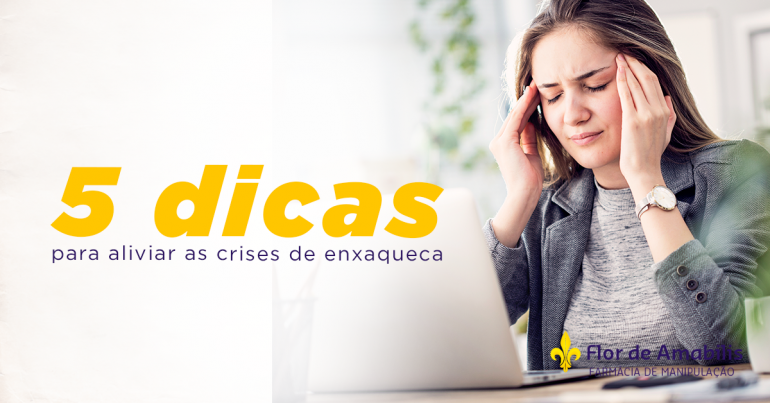 5 dicas para aliviar as crises de enxaqueca