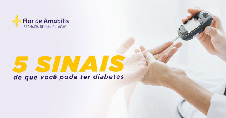 5 sinais de que você pode ter diabetes