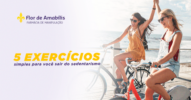 5 exercícios simples para você sair do sedentarismo