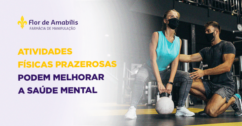 Atividades físicas prazerosas podem melhorar a saúde mental