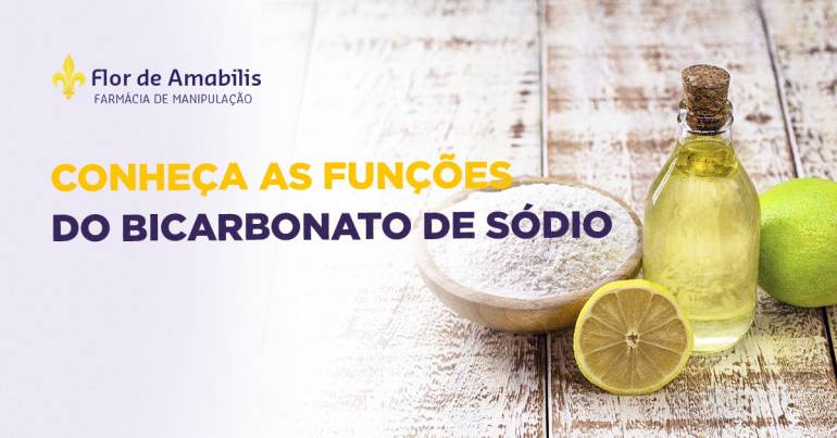 Conheça as funções do Bicarbonato de Sódio